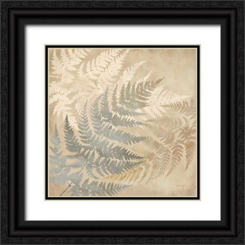 Majestic Ferns I Black Ornate Wood Framed Art Print with Double Matting by Coulter, Cynthia