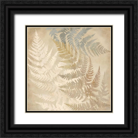 Majestic Ferns II Black Ornate Wood Framed Art Print with Double Matting by Coulter, Cynthia