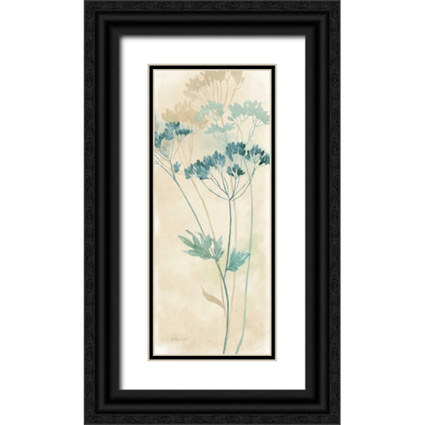 Gentle Nature Panel III Black Ornate Wood Framed Art Print with Double Matting by Coulter, Cynthia