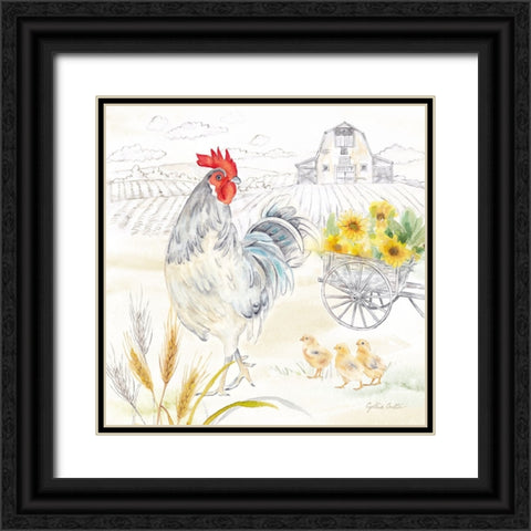 Good Morning Sunshine IV Black Ornate Wood Framed Art Print with Double Matting by Coulter, Cynthia