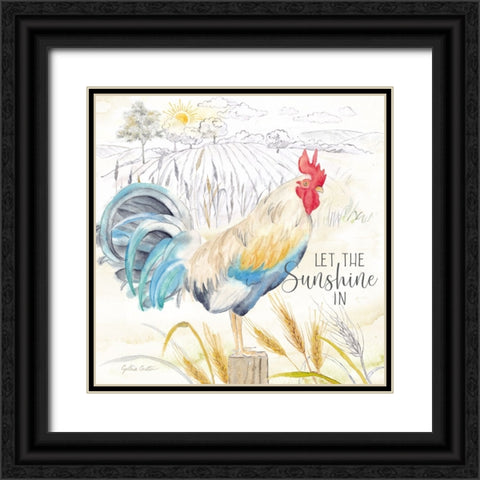 Good Morning Sunshine VII-Let the Sunshine Black Ornate Wood Framed Art Print with Double Matting by Coulter, Cynthia