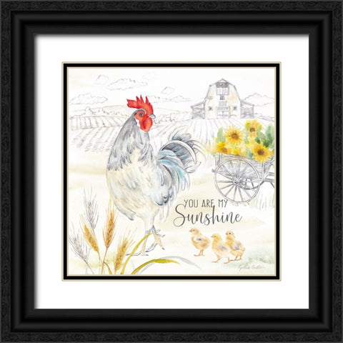 Good Morning Sunshine VIII-My Sunshine Black Ornate Wood Framed Art Print with Double Matting by Coulter, Cynthia