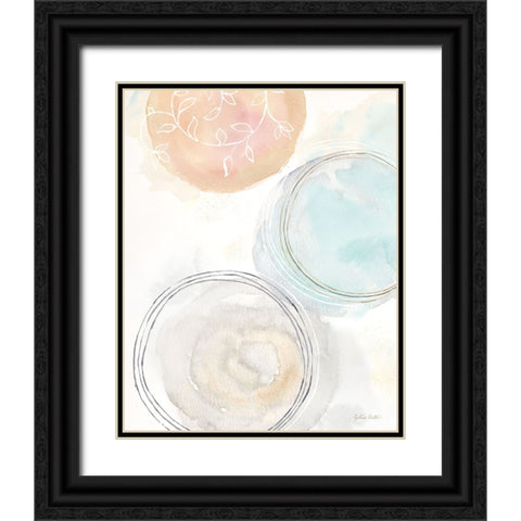 Serendipity IV Black Ornate Wood Framed Art Print with Double Matting by Coulter, Cynthia