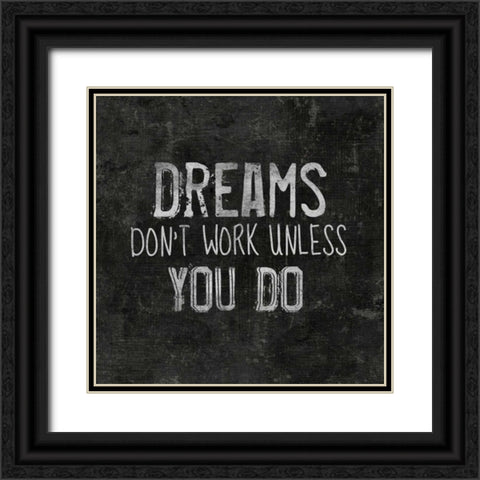 Dreams II Black Ornate Wood Framed Art Print with Double Matting by Iron Orchid Designs