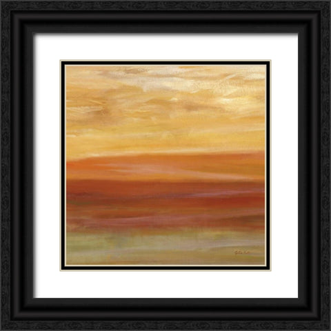 Horizons Spice II Black Ornate Wood Framed Art Print with Double Matting by Coulter, Cynthia