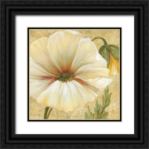 Primavera III Black Ornate Wood Framed Art Print with Double Matting by Gladding, Pamela