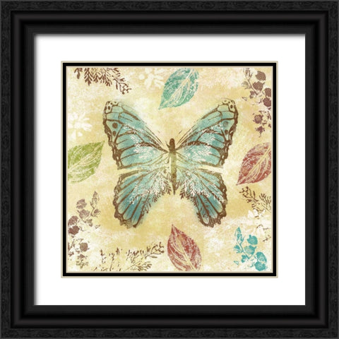 Botanical Beauty I Black Ornate Wood Framed Art Print with Double Matting by Lyon, Rebecca