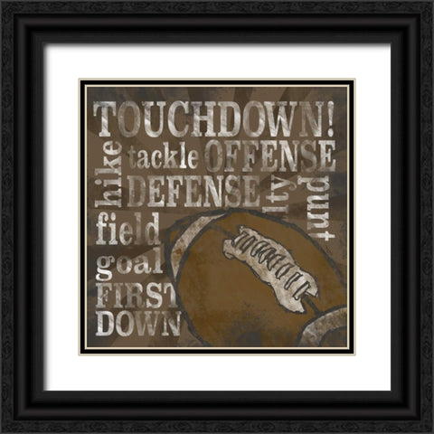 All Star Sports II  Black Ornate Wood Framed Art Print with Double Matting by Reed, Tara