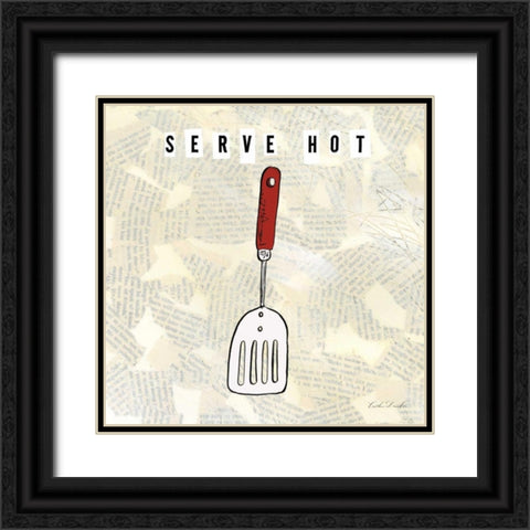 Kitchen Utensils II  Black Ornate Wood Framed Art Print with Double Matting by Dundon, Caitlin