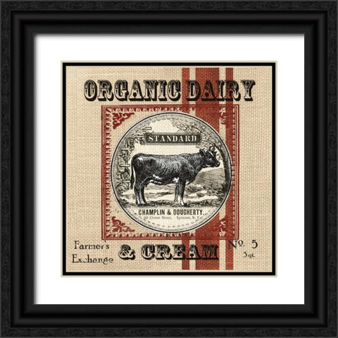 Organic Farm III  Black Ornate Wood Framed Art Print with Double Matting by Tre Sorelle Studios