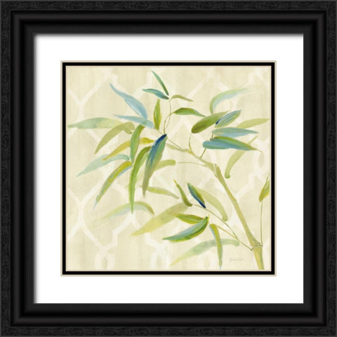 Zen Bamboo II Black Ornate Wood Framed Art Print with Double Matting by Coulter, Cynthia