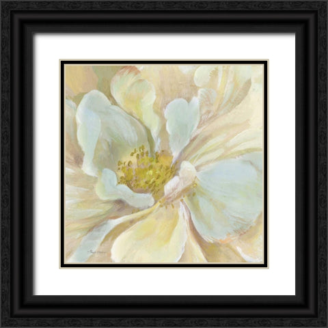 Classic Floral Study II Black Ornate Wood Framed Art Print with Double Matting by Gladding, Pamela