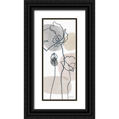 Think  Neutral 05A Black Ornate Wood Framed Art Print with Double Matting by Audit, Lisa