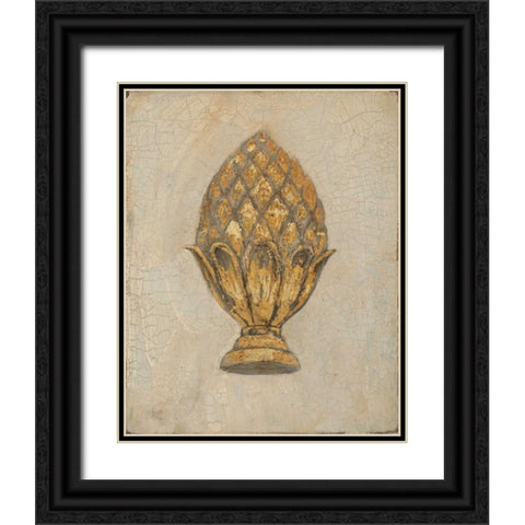 Regal Decor Black Ornate Wood Framed Art Print with Double Matting by Fisk, Arnie