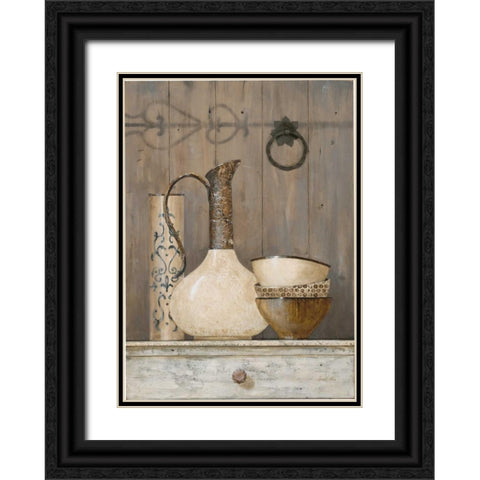 Artisan Collection 1 Black Ornate Wood Framed Art Print with Double Matting by Fisk, Arnie