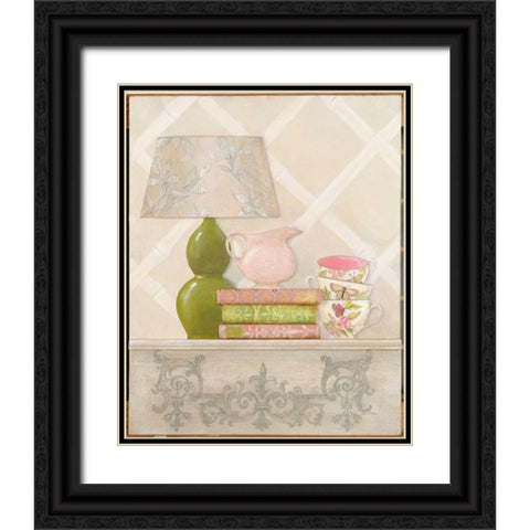 Sorbet Vignette Black Ornate Wood Framed Art Print with Double Matting by Fisk, Arnie