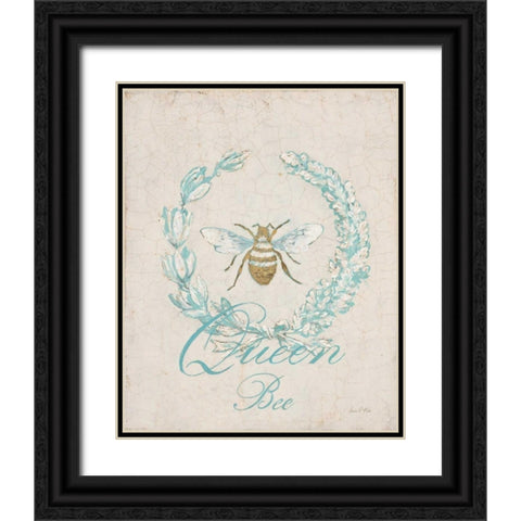 Tiffany Bee Black Ornate Wood Framed Art Print with Double Matting by Fisk, Arnie