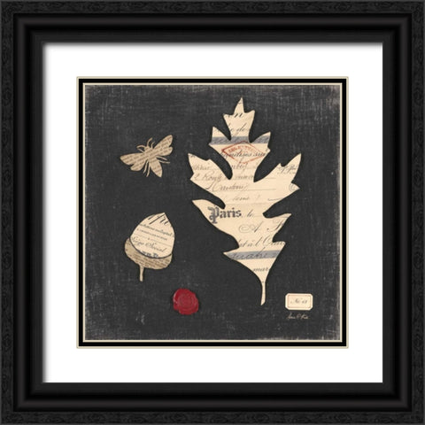 Linen Memoir 3 Black Ornate Wood Framed Art Print with Double Matting by Fisk, Arnie