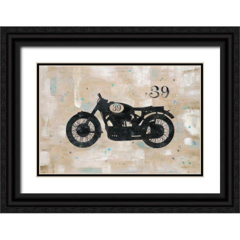 Vintage 39 Black Ornate Wood Framed Art Print with Double Matting by Fisk, Arnie