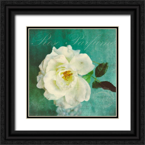 Luscious Petals Black Ornate Wood Framed Art Print with Double Matting by Atria, Cristin