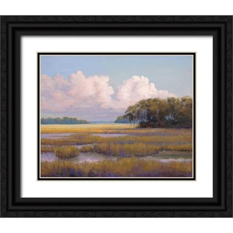 Big Sky Countryside Black Ornate Wood Framed Art Print with Double Matting by Schultz-McGannon, Jill