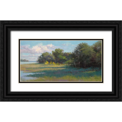 Countryside Afternoon Black Ornate Wood Framed Art Print with Double Matting by Schultz-McGannon, Jill