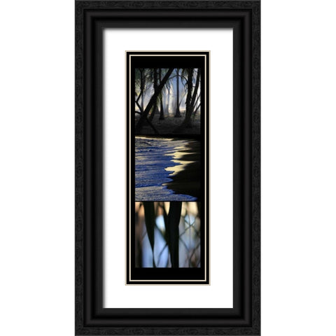 Sunset Enchantment  Black Ornate Wood Framed Art Print with Double Matting by Rauscher, Michel