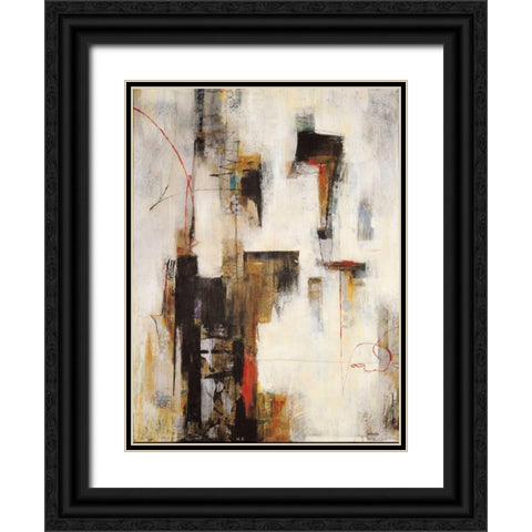Trasparencia II Black Ornate Wood Framed Art Print with Double Matting by Villarreal Villarreal, Gabriela
