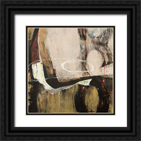 Cadenas XI Black Ornate Wood Framed Art Print with Double Matting by Villarreal Villarreal, Gabriela
