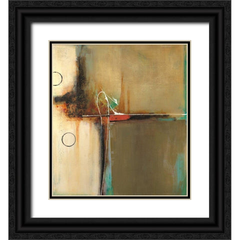 Elemental Curiosity Black Ornate Wood Framed Art Print with Double Matting by Villarreal Villarreal, Gabriela