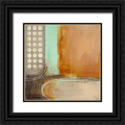 Sheer Happiness Black Ornate Wood Framed Art Print with Double Matting by Villarreal Villarreal, Gabriela