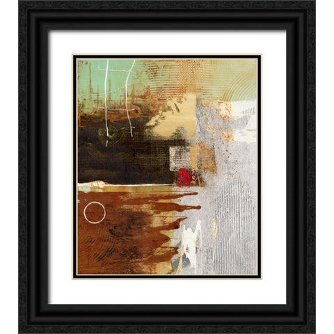 Silver Vision 1 Black Ornate Wood Framed Art Print with Double Matting by Villarreal Villarreal, Gabriela