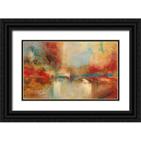 Desire Black Ornate Wood Framed Art Print with Double Matting by Villarreal Villarreal, Gabriela