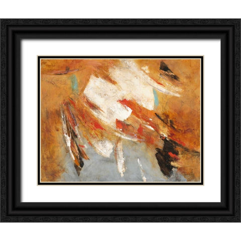 Directions 2 Black Ornate Wood Framed Art Print with Double Matting by Villarreal Villarreal, Gabriela