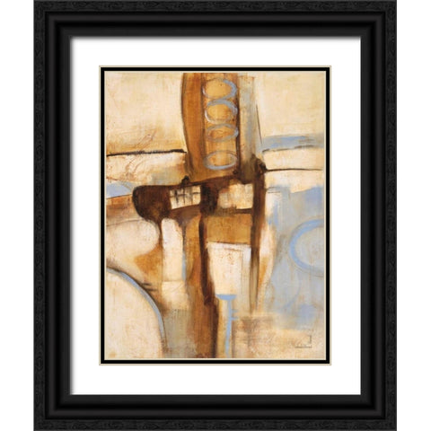 Mid Century 1 Black Ornate Wood Framed Art Print with Double Matting by Villarreal Villarreal, Gabriela