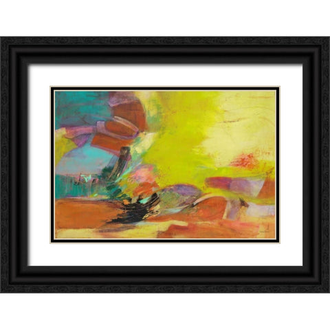 La Inspiracion Black Ornate Wood Framed Art Print with Double Matting by Villarreal Villarreal, Gabriela