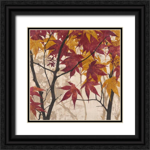 Maple Story 1 Black Ornate Wood Framed Art Print with Double Matting by Pluch, Melissa
