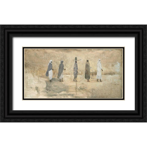 Desert Miraj  Black Ornate Wood Framed Art Print with Double Matting by Sullivan, Myles