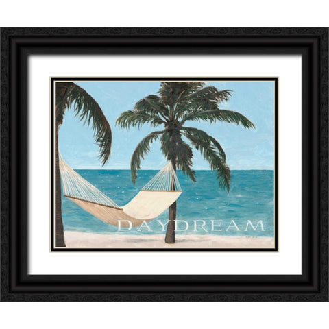 Escape and Daydream - no postmark Black Ornate Wood Framed Art Print with Double Matting by Sullivan, Myles