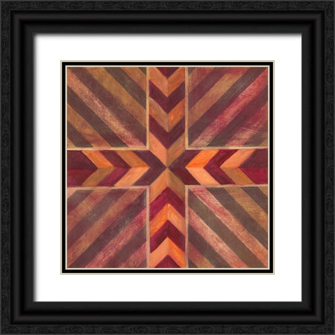 Southwestern Mark 1  Black Ornate Wood Framed Art Print with Double Matting by Ioco, Filippo