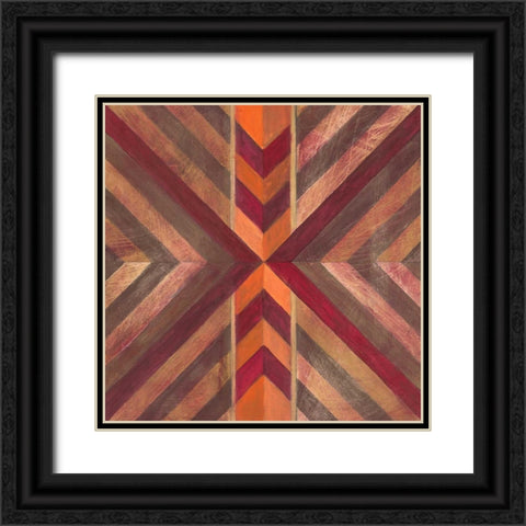 Southwestern Mark 2 Black Ornate Wood Framed Art Print with Double Matting by Ioco, Filippo
