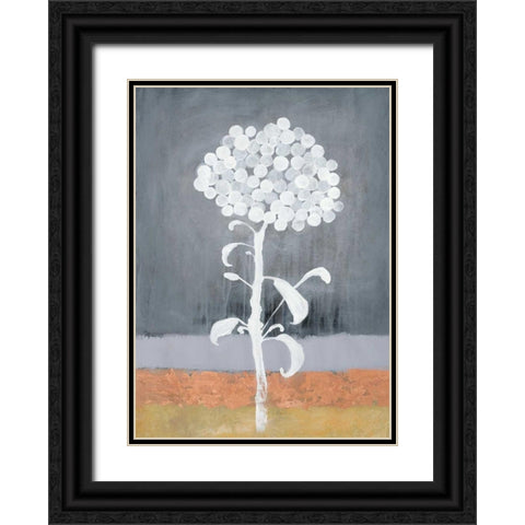 Loft Botanical 1 Black Ornate Wood Framed Art Print with Double Matting by Ioco, Filippo