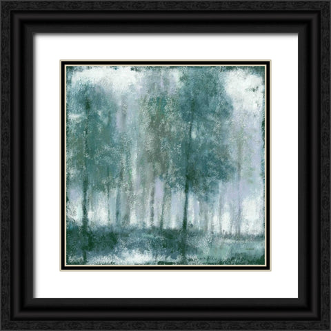 Somber Forest 1 Black Ornate Wood Framed Art Print with Double Matting by Wyatt, Norman Jr.