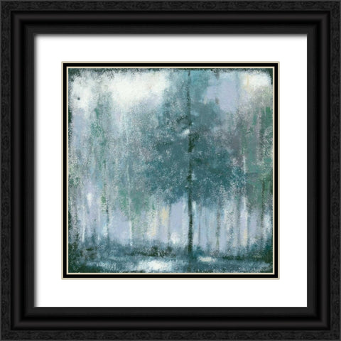 Somber Forest 2 Black Ornate Wood Framed Art Print with Double Matting by Wyatt, Norman Jr.