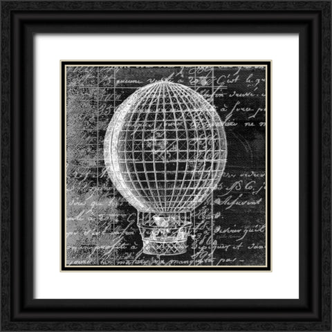 Up And Away 3 Black Ornate Wood Framed Art Print with Double Matting by Robertson, Walter