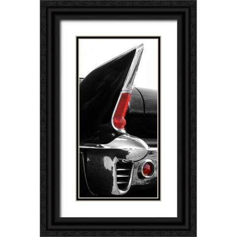 Black Tailfin Black Ornate Wood Framed Art Print with Double Matting by McCarthy, Matt