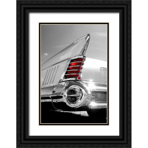 White Tailfin Black Ornate Wood Framed Art Print with Double Matting by McCarthy, Matt