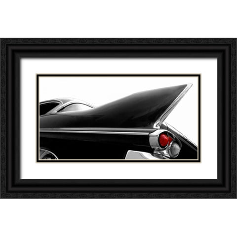 Jet Era Black Ornate Wood Framed Art Print with Double Matting by McCarthy, Matt