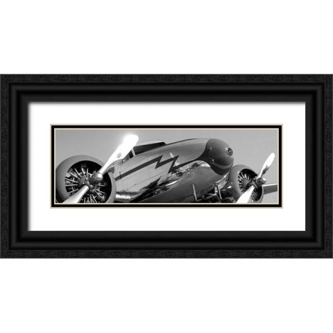 Electra  Black Ornate Wood Framed Art Print with Double Matting by McCarthy, Matt