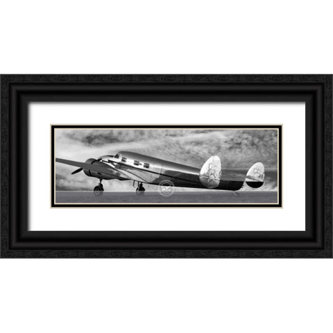 Air Adventure Black Ornate Wood Framed Art Print with Double Matting by McCarthy, Matt